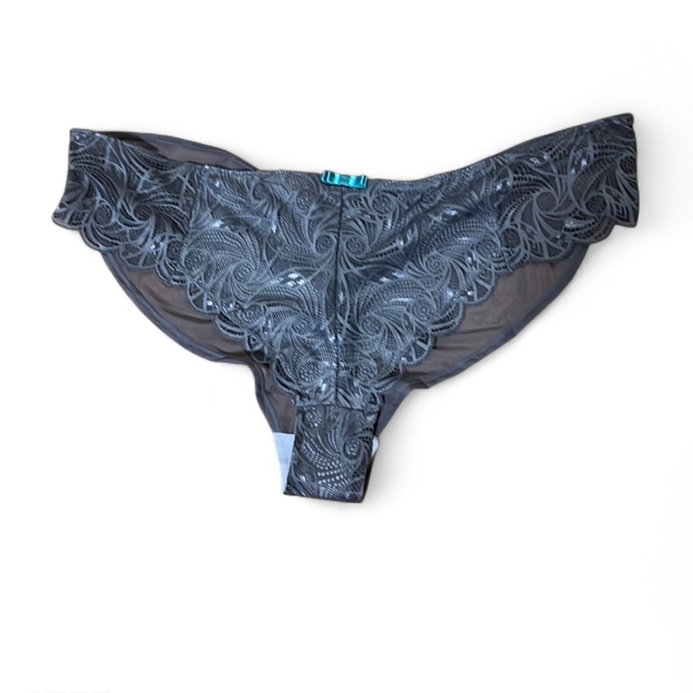 5/$25 
Adore Me Panty Sz Various 1054 Gray Hipster Feminine Fairy Cottagecore